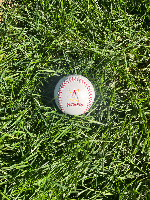 Albuquerque Isotopes Ball-White Logo