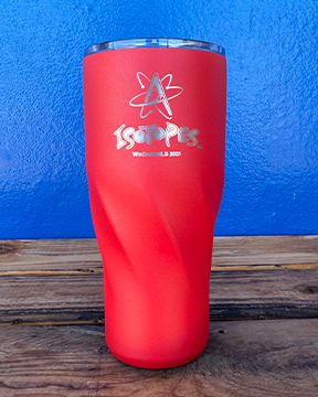 Albuquerque Isotopes Drinkware-Red Tumbler