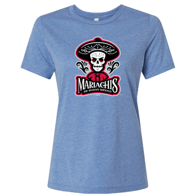 Albuquerque Isotopes Tee-Wmn Mariachis Primary Blue