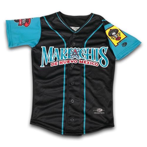 Albuquerque Isotopes Jersey-Mariachis Black/Teal