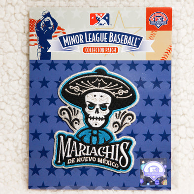 Albuquerque Isotopes Patch-Mariachis Copa Teal Primary