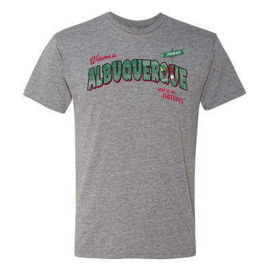 Albuquerque Isotopes Tee-Postcard